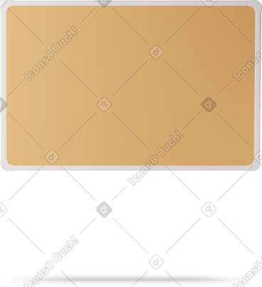 Cork board PNG, SVG