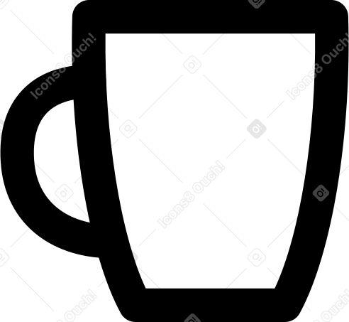 mug Illustration in PNG, SVG