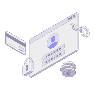 Sicurezza informatica e protezione dei dati digitali tramite password PNG, SVG