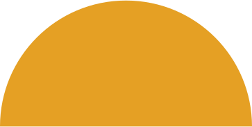 Orange semicircle PNG、SVG