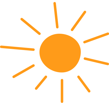 Солнце в PNG, SVG