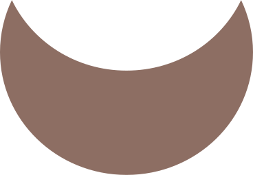 新月棕色 PNG, SVG