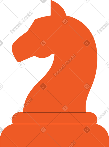 Chess knight PNG, SVG