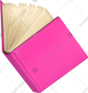 Pink book PNG, SVG