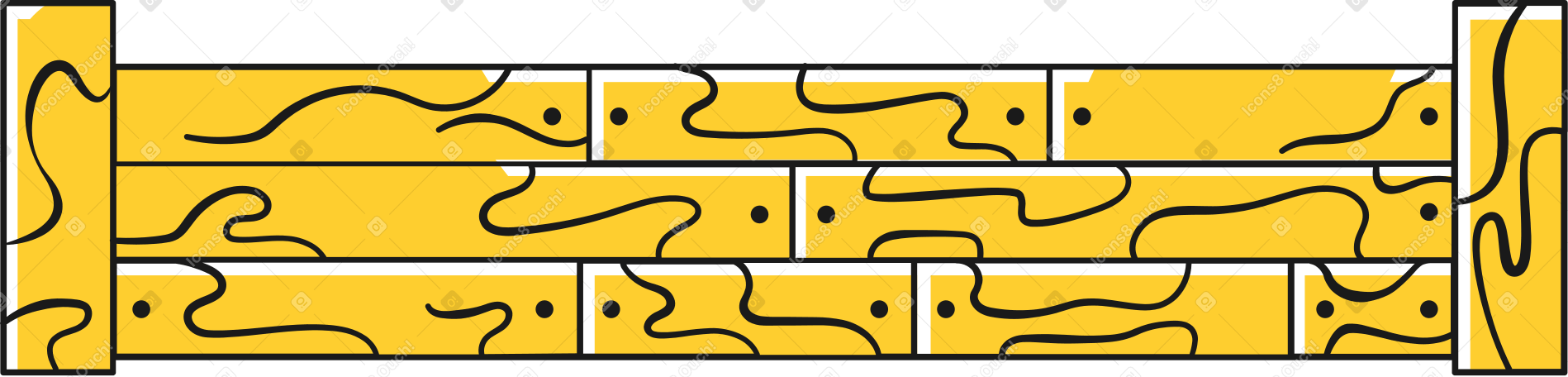 fence Illustration in PNG, SVG