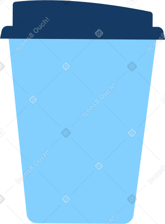 cup with lid Illustration in PNG, SVG