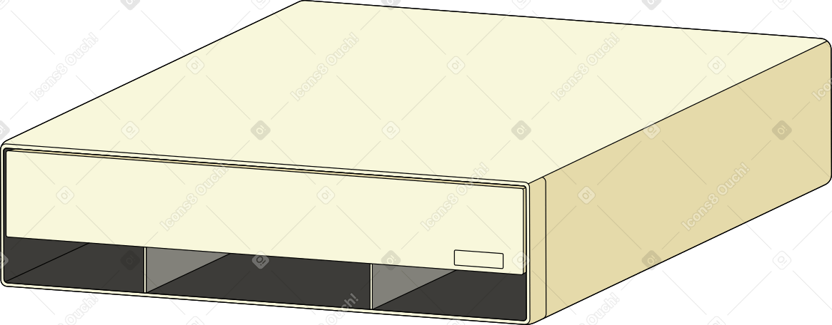 Caja de la computadora de los 90 PNG, SVG