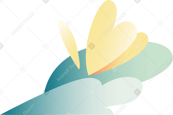 yellow flower Illustration in PNG, SVG