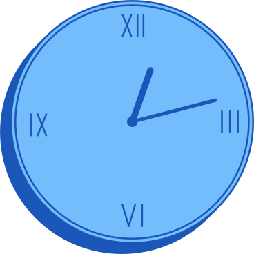 Wall clock PNG, SVG