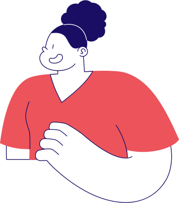 woman smiling and holding something PNG, SVG