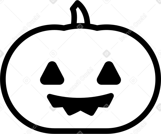 pumpkin head PNG, SVG