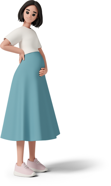 maternity pose PNG, SVG