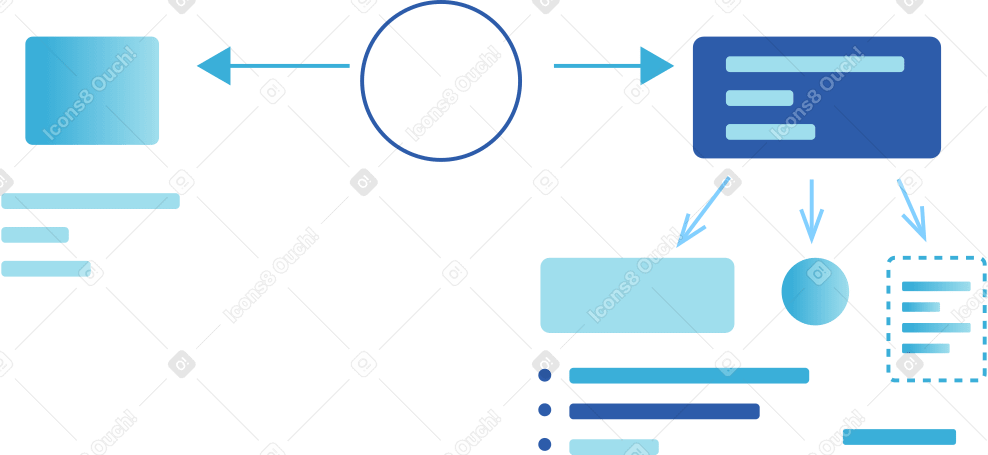 Схема бизнес-процесса в PNG, SVG