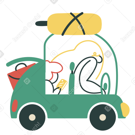 Going on a vacation PNG, SVG