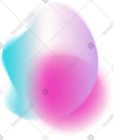 pinkish green blur PNG, SVG