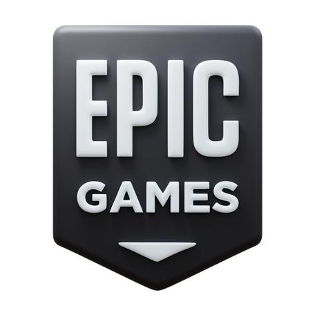 3D epic games PNG, SVG