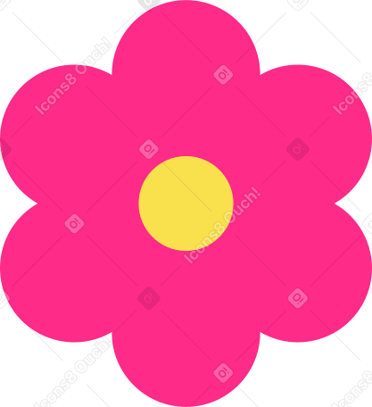 цветок в PNG, SVG