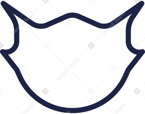 protection mask Illustration in PNG, SVG