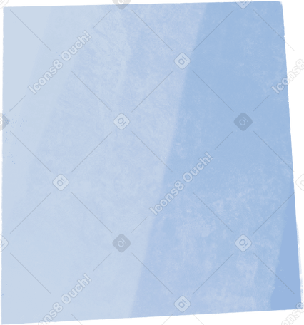 light blue square Illustration in PNG, SVG