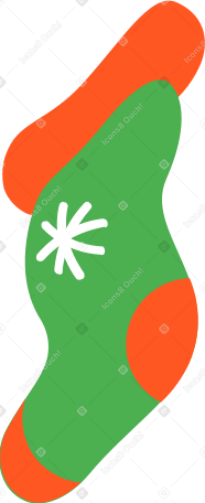 gift sock Illustration in PNG, SVG