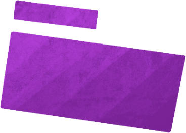 purple two blocks of text PNG, SVG