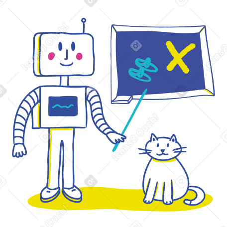 Cat training PNG, SVG