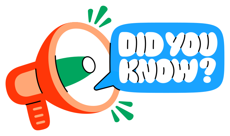lettering did you know Illustration in PNG, SVG