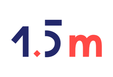 One and a half m в PNG, SVG