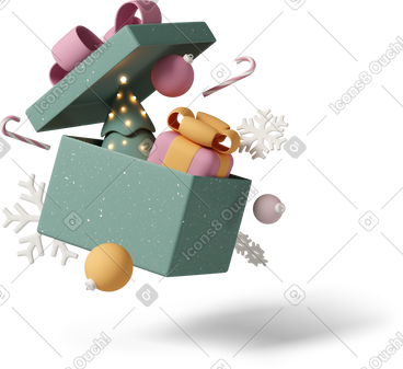 Christmas gifts PNG, SVG