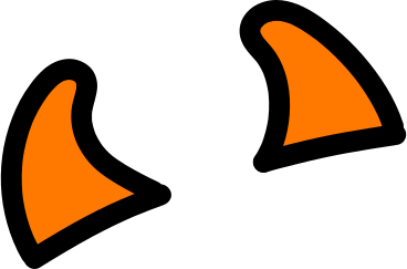 horns for halloween PNG, SVG