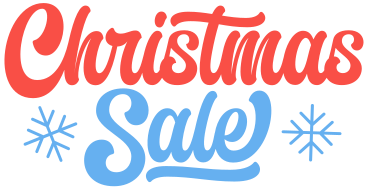Анимированная иллюстрация Надпись рождественская распродажа в GIF, Lottie (JSON), AE