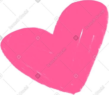 Pink heart PNG, SVG