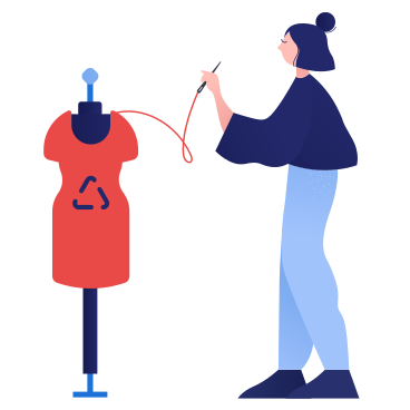 Recycling clothes PNG, SVG
