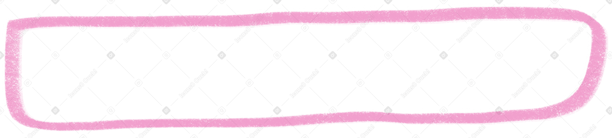 pink line rectangle PNG, SVG