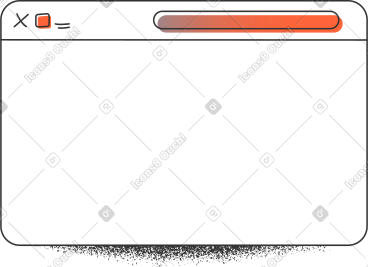 Browser window PNG, SVG