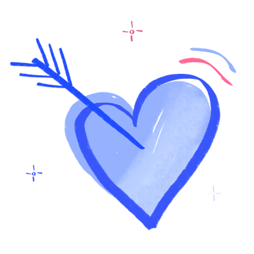 Flecha que atraviesa el corazón PNG, SVG