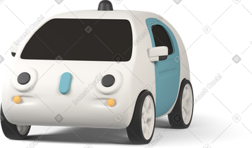 Unmanned car PNG, SVG