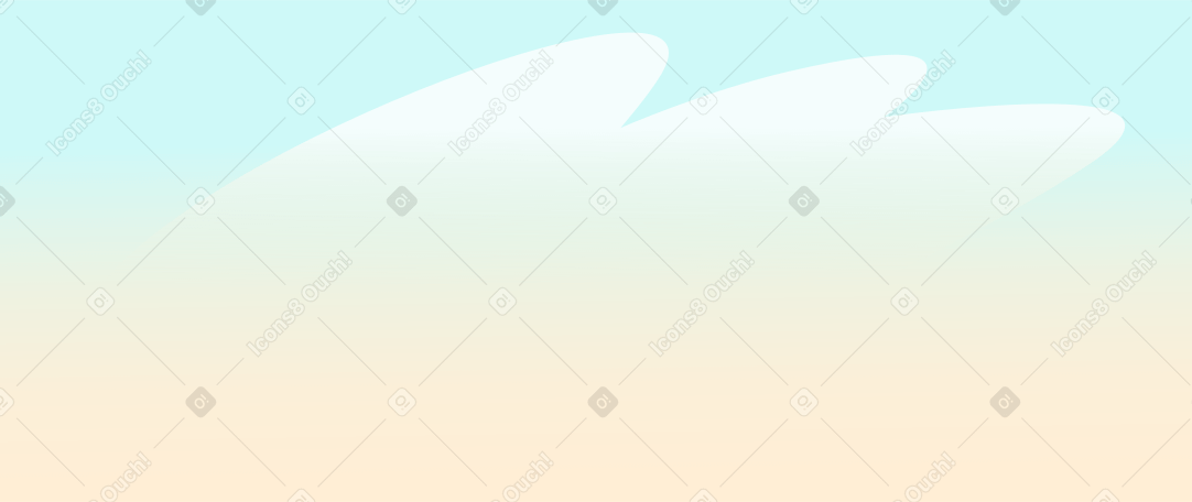 daytime sky with clouds Illustration in PNG, SVG