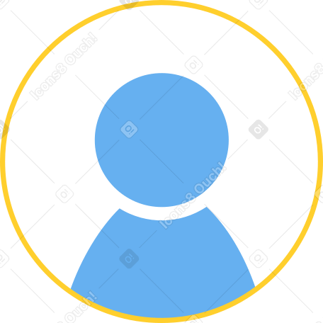avatar in a circle PNG, SVG