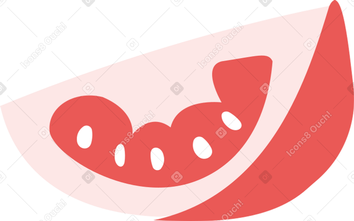 tomato slice PNG, SVG