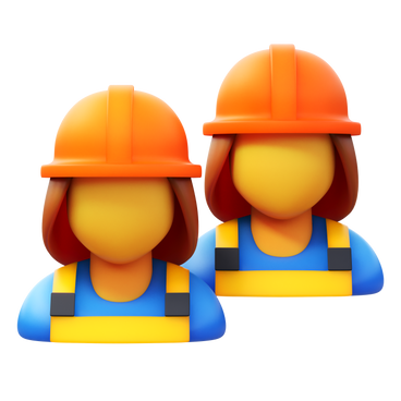 construction workers PNG, SVG