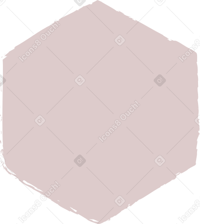 dark pink hexagon PNG、SVG