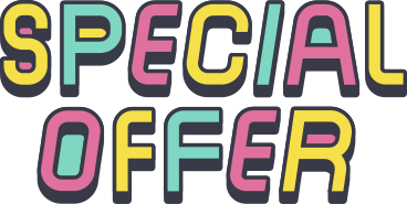 lettering special offer PNG, SVG