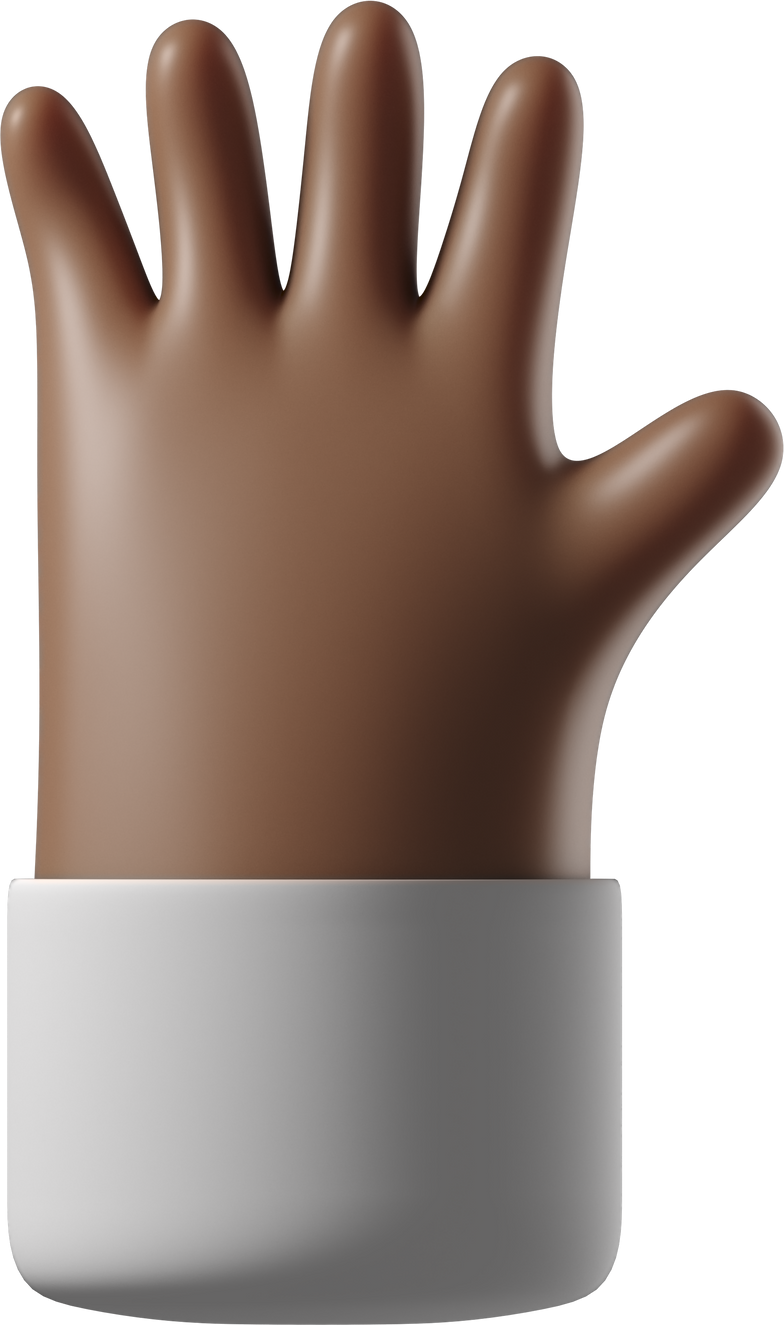 Red Figure With Fingers のクリップアートイラスト イメージ Pngとsvg