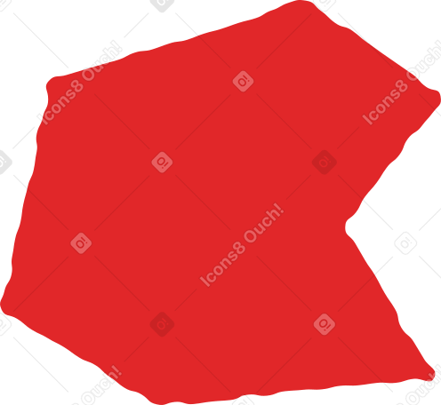 red polygon PNG, SVG