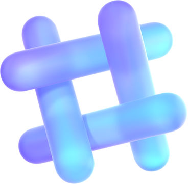 Abstract  hashtag animated illustration in GIF, Lottie (JSON), AE