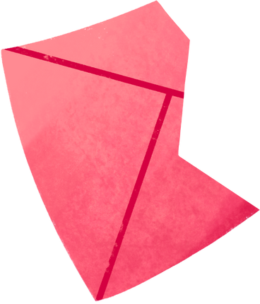 left side of the torn red envelope PNG, SVG