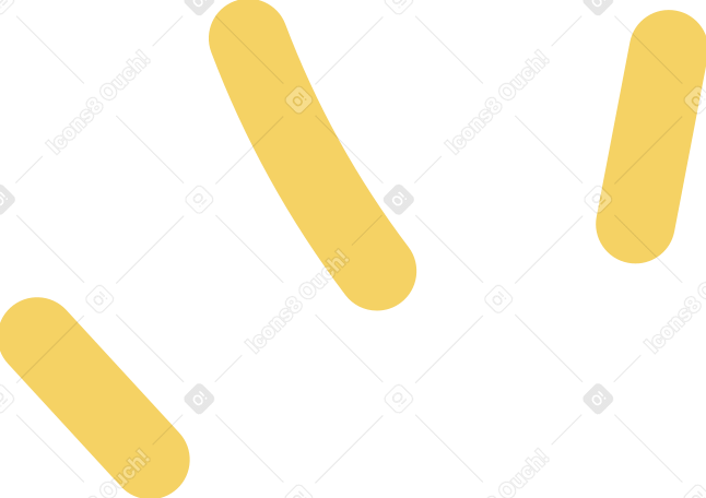 yellow lines Illustration in PNG, SVG