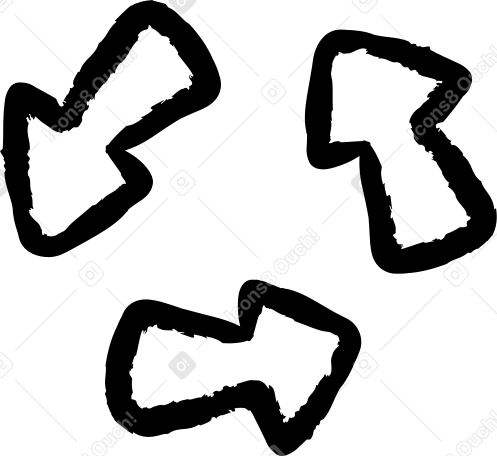 원형 화살표 PNG, SVG