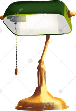 retro lamp PNG, SVG